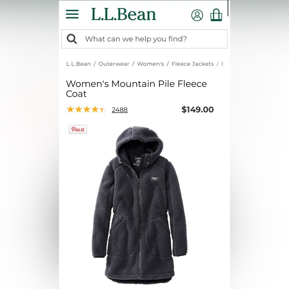 ‼️LL BEAN coat‼️